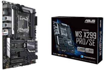 Asus WS X299 PRO/SE LGA2066 ATX Základná doska Socket Intel® 2066 Tvarový faktor ATX Čipová sada základnej dosky Intel®