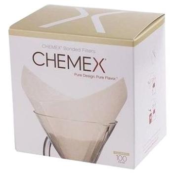 Chemex papierové filtre pre 6 – 10 šálok, štvorcové, 100 ks (28068001074)