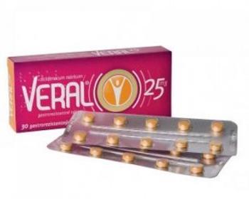 Veral 25 mg tbl.ent.30 x 25 mg