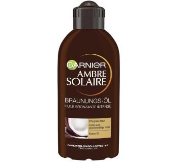 Garnier Ambre Solaire Coco Oil, vyživujúci olej na opaľovanie na opálenú pokožku SPF 2, 200 ml