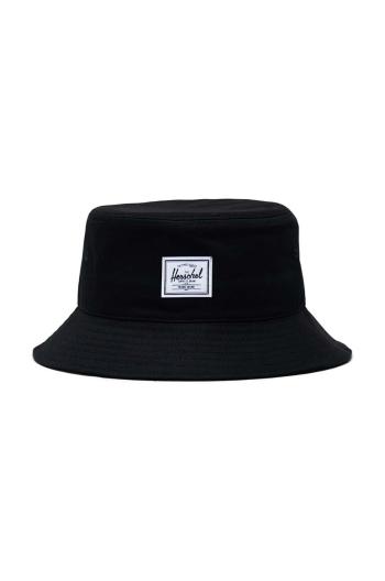 Klobúk Herschel Norman Bucket Hat čierna farba, bavlnený