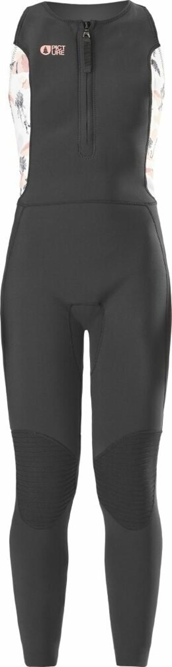 Picture Neoprén Meta Long John 2/2 FZ Wetsuit Women Black XS