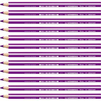 STABILO Trio silná – 12 ks balení – fialovočervená (4006381343916)