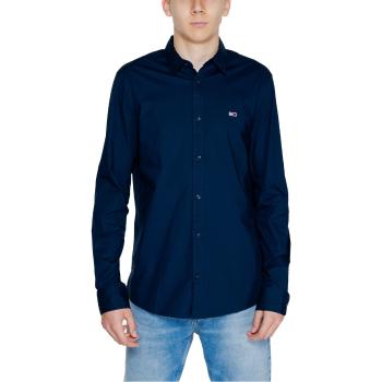 Tommy Hilfiger  TJM REG ENTRY POPLIN DM0DM19519  Košele s dlhým rukávom Modrá