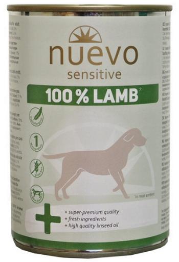 NUEVO dog Sensitive 100% Lamb 6x400g konzerva