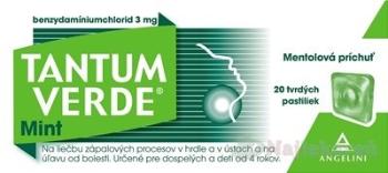 TANTUM VERDE Mint 20 pastiliek