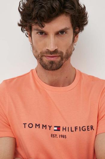 Bavlnené tričko Tommy Hilfiger s nášivkou