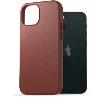 AlzaGuard Genuine Leather Case na iPhone 13 Mini hnedý (AGD-GLC0005C)