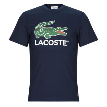 Lacoste  TH1285  Tričká s krátkym rukávom Námornícka modrá