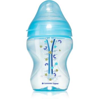 Tommee Tippee C2N Closer to Nature Anti-colic Advanced Baby Bottle dojčenská fľaša 0m+ Boy 260 ml