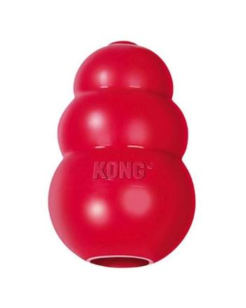 Hračka Kong guma Classic Granát červený M 7-16 kg