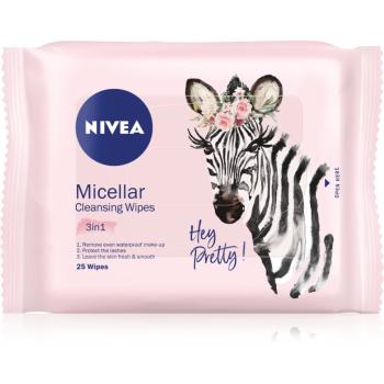 Nivea Micellar čistiace pleťové obrúsky 3v1 25 ks