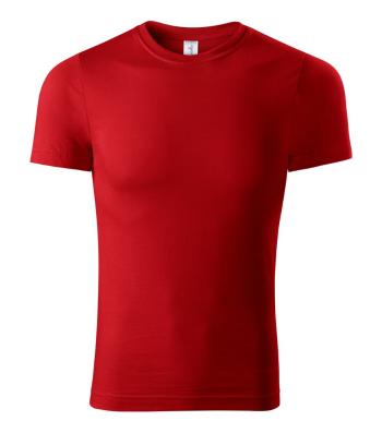 MALFINI Tričko Paint - Červená | XL