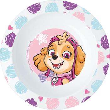 STOR Plastová miska Paw Patrol 16cm ružová