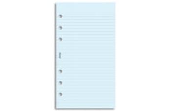Filofax linajkový papier modrý 30 listov - Osobný