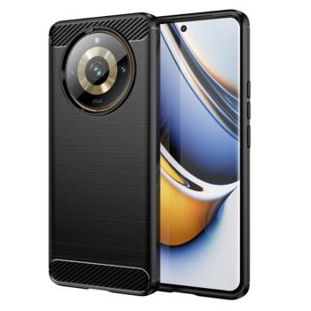 IZMAEL Realme 11 Pro Puzdro Carbon Bush TPU  KP27947 čierna