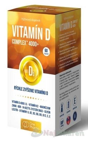 OnePharma VITAMÍN D Complex 4000+ 60 ks