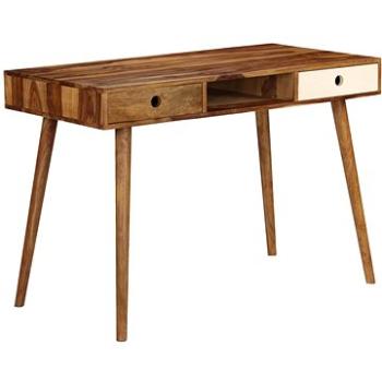 Písací stôl z masívneho sheeshamového dreva 110 x 55 x 76 cm (246225)