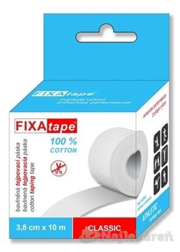 FIXAtape CLASSIC ATHLETIC bavlnená (3,8cmx10m) 1ks