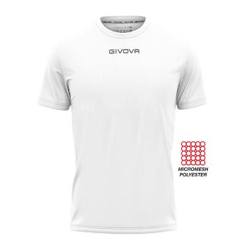 SHIRT GIVOVA ONE MICROFORATA BIANCO Tg. 4XS