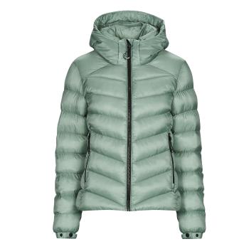 Superdry  HOODED FUJI PADDED JACKET  Bundy Zelená