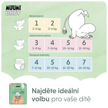 MUUMI Plienky jednorázové 5 Maxi+ 10-16kg 44ks Baby