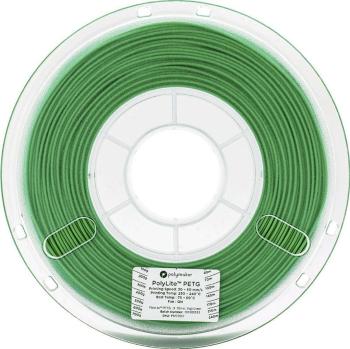Polymaker 70067  vlákno pre 3D tlačiarne PETG plast  1.75 mm 1 kg zelená PolyLite 1 ks