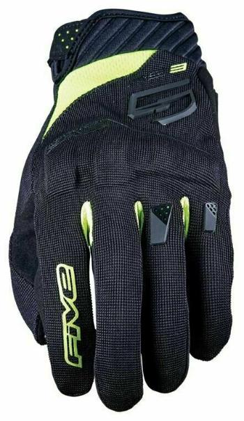 Five RS3 Evo Black/Fluo Yellow 2XL Rukavice