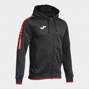 OLIMPIADA ZIP-UP HOODIE BLACK RED 2XL