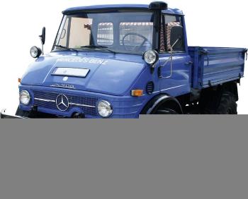 Schuco Unimog 406, blau 1:18 model nákladného vozidla