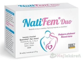 Natifem Duo doplněk stravy 30 x 2,75 g sáčky