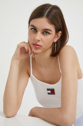 Top Tommy Hilfiger dámsky, biela farba