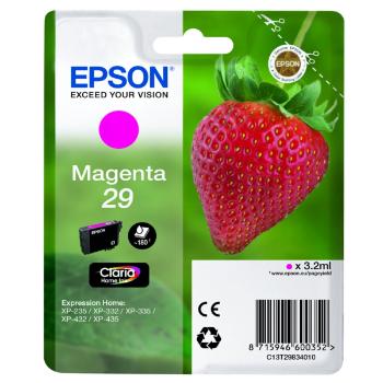 EPSON T2983 (C13T29834022) - originálna cartridge, purpurová, 3,2ml