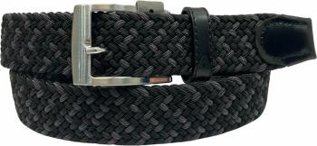 Alberto Gürtel Multicolor Braided Black/Grey 100 cm Opasok