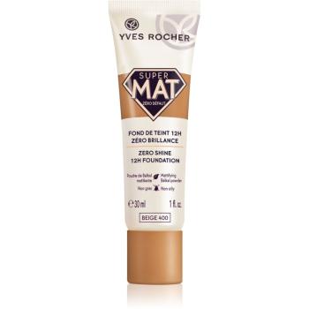 Yves Rocher Zéro Défaut Super Matte zmatňujúci make-up odtieň 400 Beige 30 ml