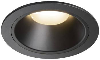 SLV NUMINOS XL 1003985 LED vstavané svetlo čierna 37 W teplá biela je možné namontovať na strop