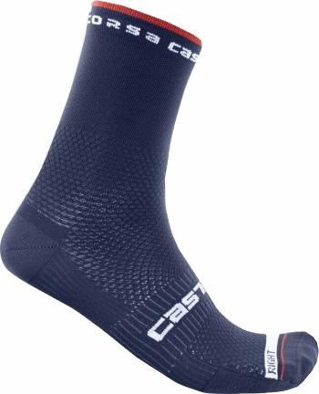 Castelli Rosso Corsa Pro 15 Sock Belgian Blue S/M