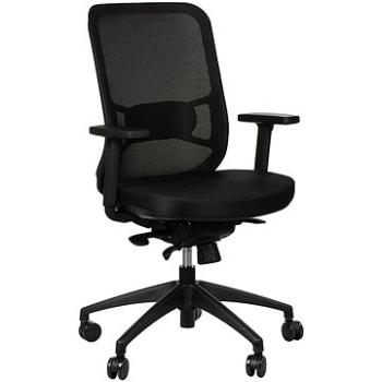Otočná stolička s predĺženým sedákom GN-310 BLACK (Stema_5903917400633)