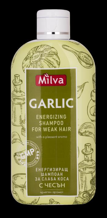 Šampón s Cesnakom energizujúci pre oslabené vlasy Milva 200 ml
