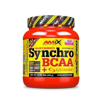 Amix Synchro BCAA + Sustamine Drink Příchuť: Fruit Punch, Balení(g): 300g