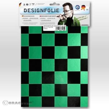 Oracover 87-047-071-B dizajnová fólie Easyplot Fun 3 (d x š) 300 mm x 208 mm perleť, zelená, čierna