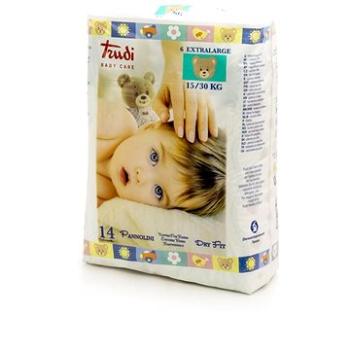 Trudi Baby Dry Fit 00696 Perfo-Soft veľkosť XL 15 – 30 kg (14 ks) (8007300006963)