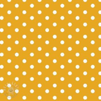 Bavlnená látka Dots yellow