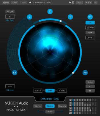 Nugen Audio Halo Upmix (Digitálny produkt)