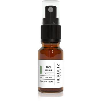 Herbliz Olive Fresh CBD Oil 10% ústny sprej s CBD 10 ml