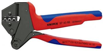 Knipex  97 43 66  1 ks  0.5 do 6 mm² vr. výmenných krimpovacích vložiek