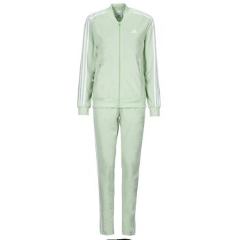 adidas  Essentials 3-Stripes Tracksuit  Súpravy vrchného oblečenia Zelená