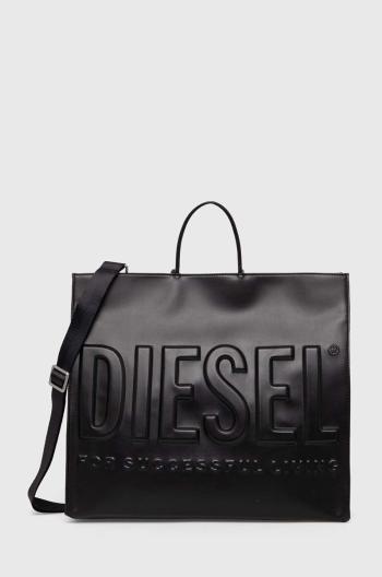 Taška Diesel DSL 3D TOTE EW X SHOPPING BAG čierna farba,X09931.P5184