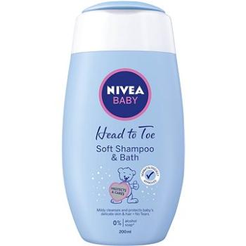 Nivea Baby Soft Shampoo & Bath 200 ml (4005808361373)
