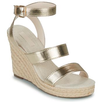 Only  ONLAMELIA-16 WEDGE SANDAL FOIL  Sandále Zlatá